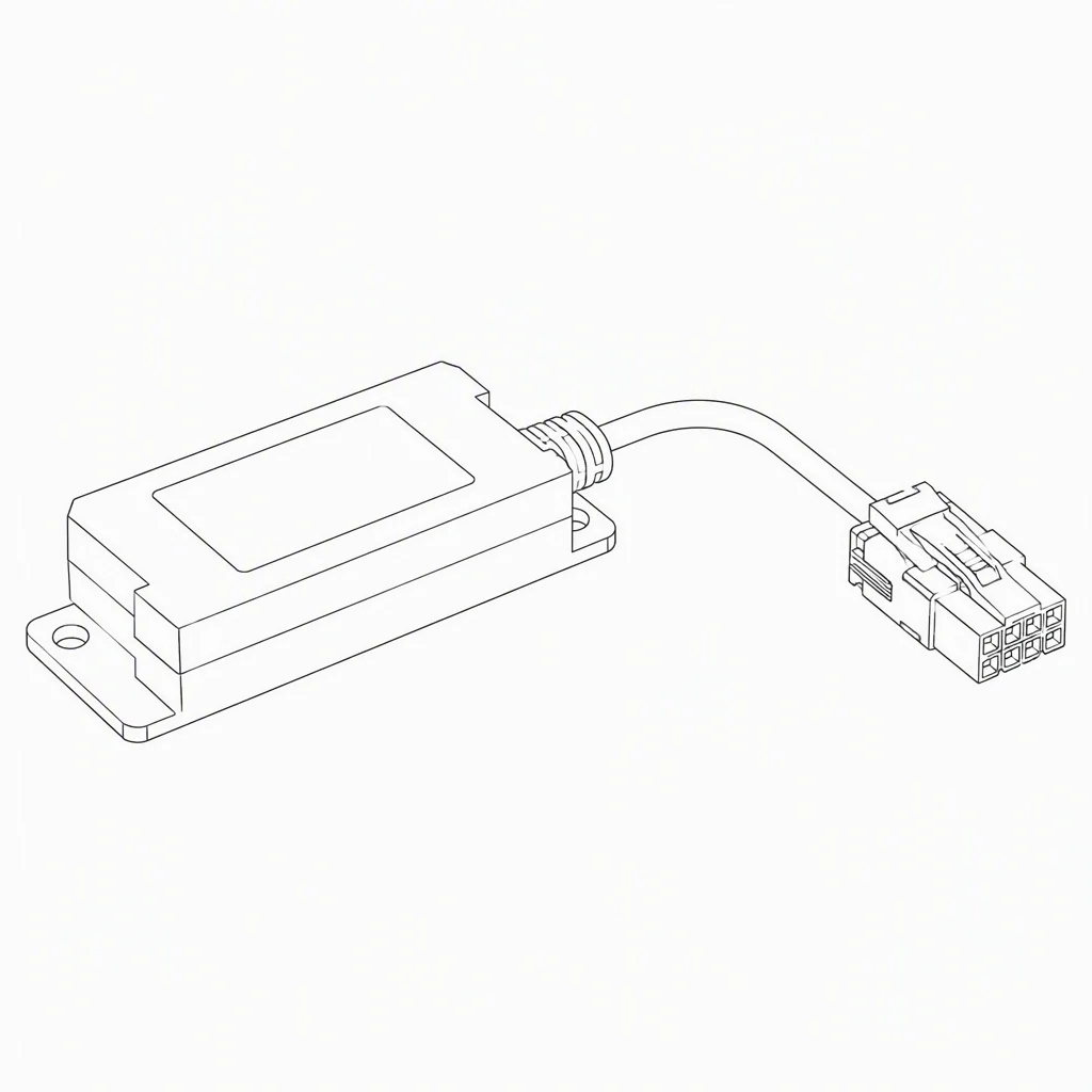 BFM543E capacitive fingerprint module technical diagram