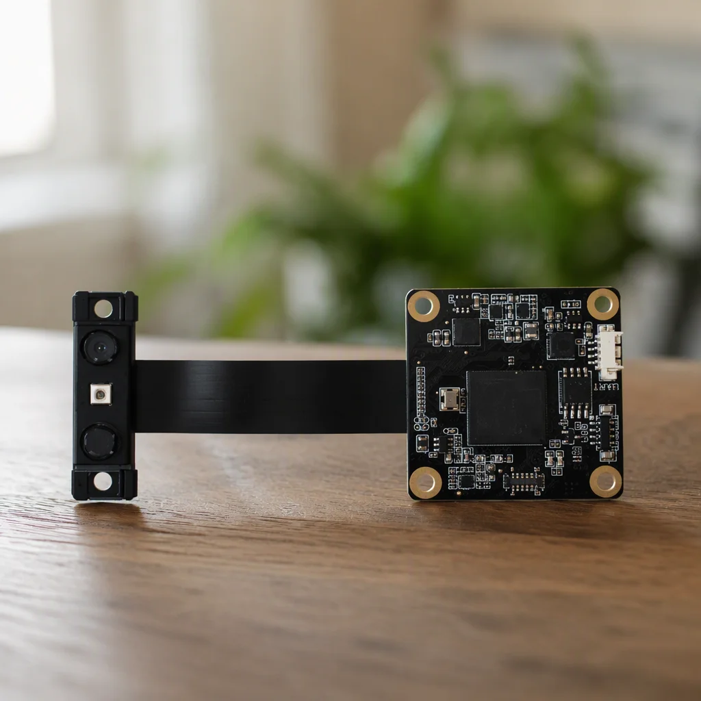 Face recognition module in a smart lock